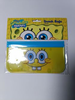 SpongeBob SquarePants Snack Bags 2 Pack