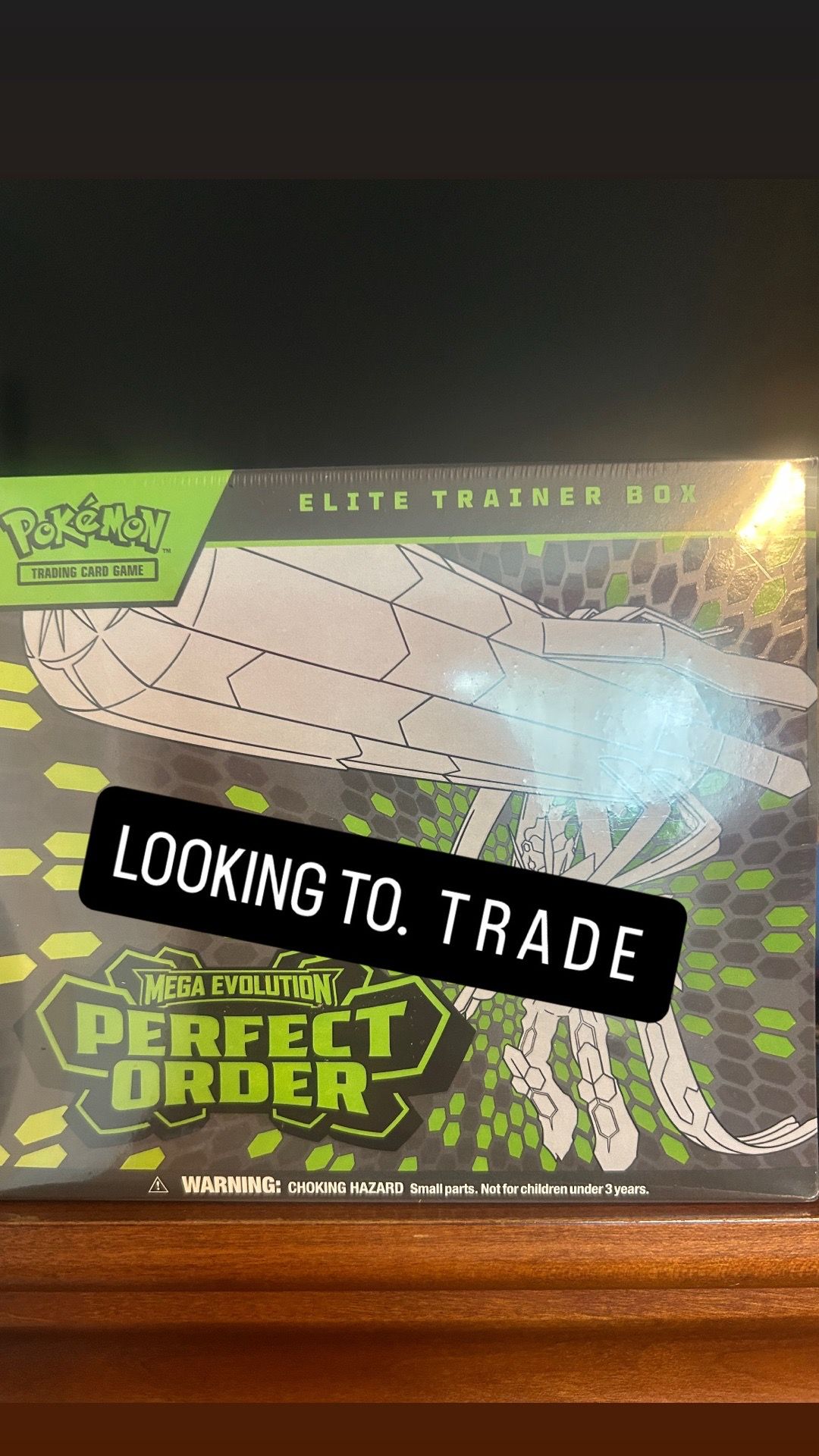 PERFECT ORDER POKEMON ETB ELITE TRAINER BOX