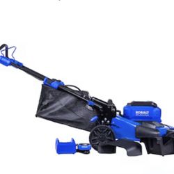 Kobalt 20” 3 In 1 Push Mower 40 Volt 6ah Side Discharge Mulching Or Bagger With Charger BRAND NEW IN BOX 