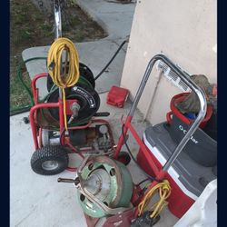 Cable Snake Drain Plumbing / Hydrojetter