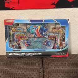 Greeninja & Kingdra Ex Special Collection Box - Pokemon TCG