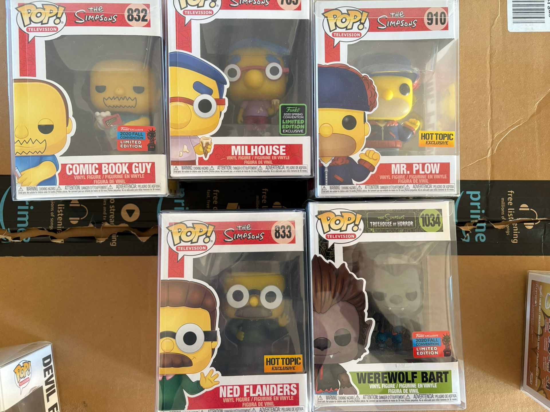 Simpsons Funko Pops