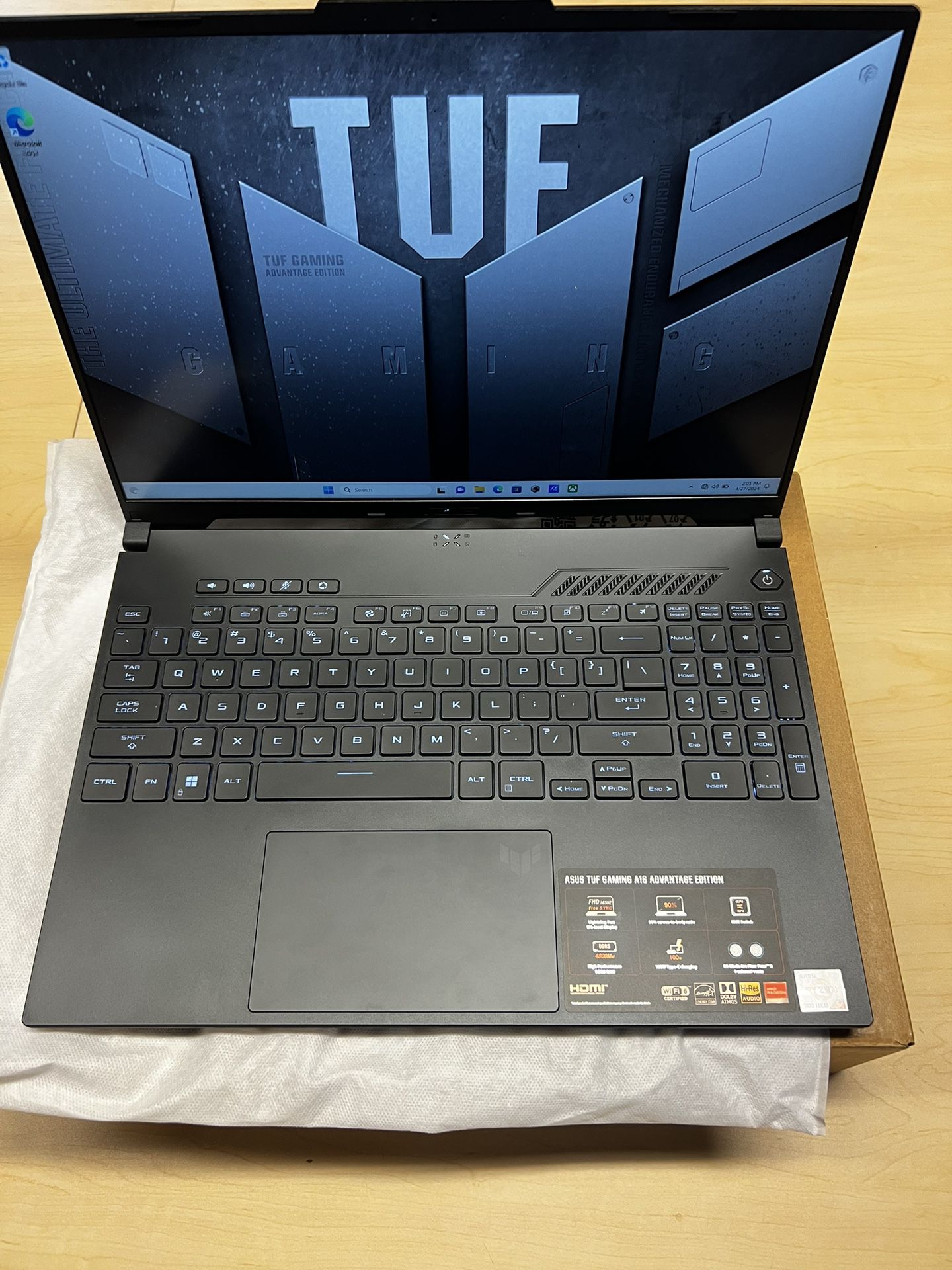 Asus Tuf A16 Gaming Laptop