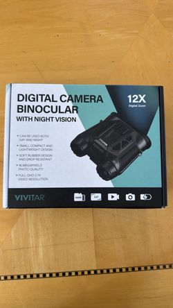 Digital Camera Binocular with Night Vision