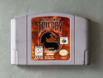 Mortal Kombat Trilogy Nintendo 64 N64 TESTED*