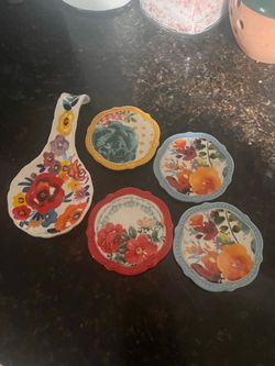 Porta cuchara y porta vasos