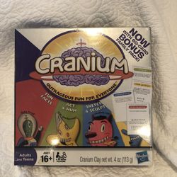 Hasbro CRANIUM Board Game With 60 Card Bonus Family Pack