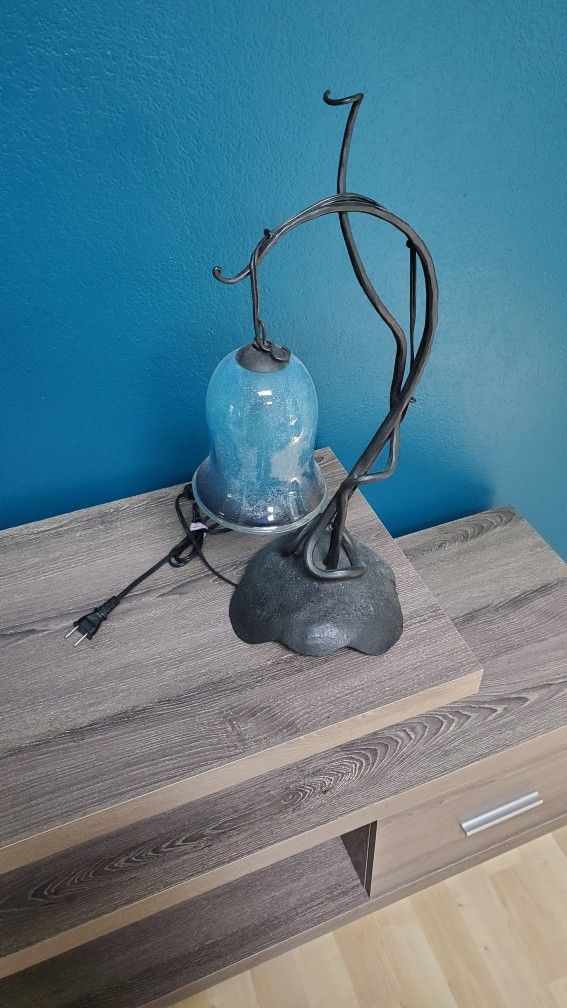 Collectible Glass Metal Lamp,All Products : American Fashion Style Bags On Sale
