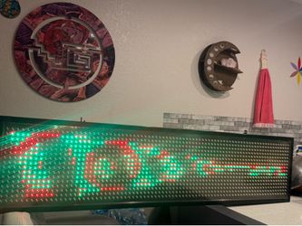 Signtronix LED Message Center – Commercial Grade – Remote Included