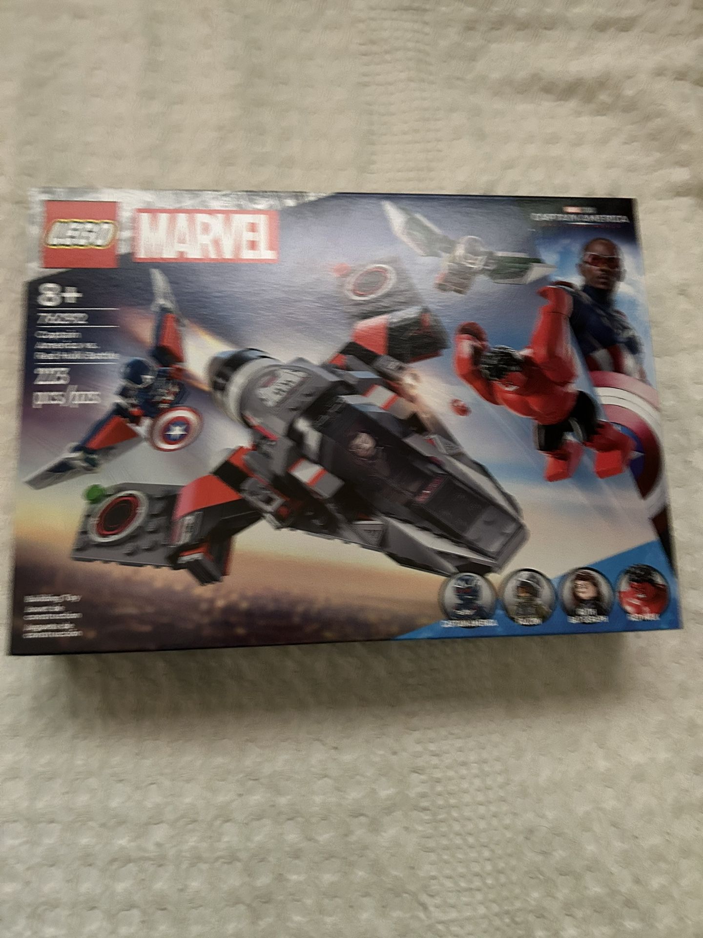 Captain America Vs Red Hulk Brand New (76292)