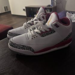 Jordan 3 Red Cardinals 