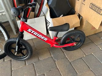 Strider balance bike 12