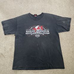 Vintage Harley Davidson Canada T Shirt 
