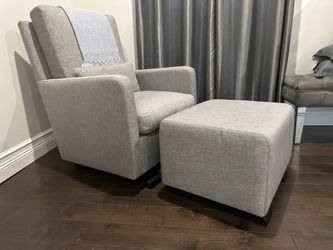 Chair and ottoman