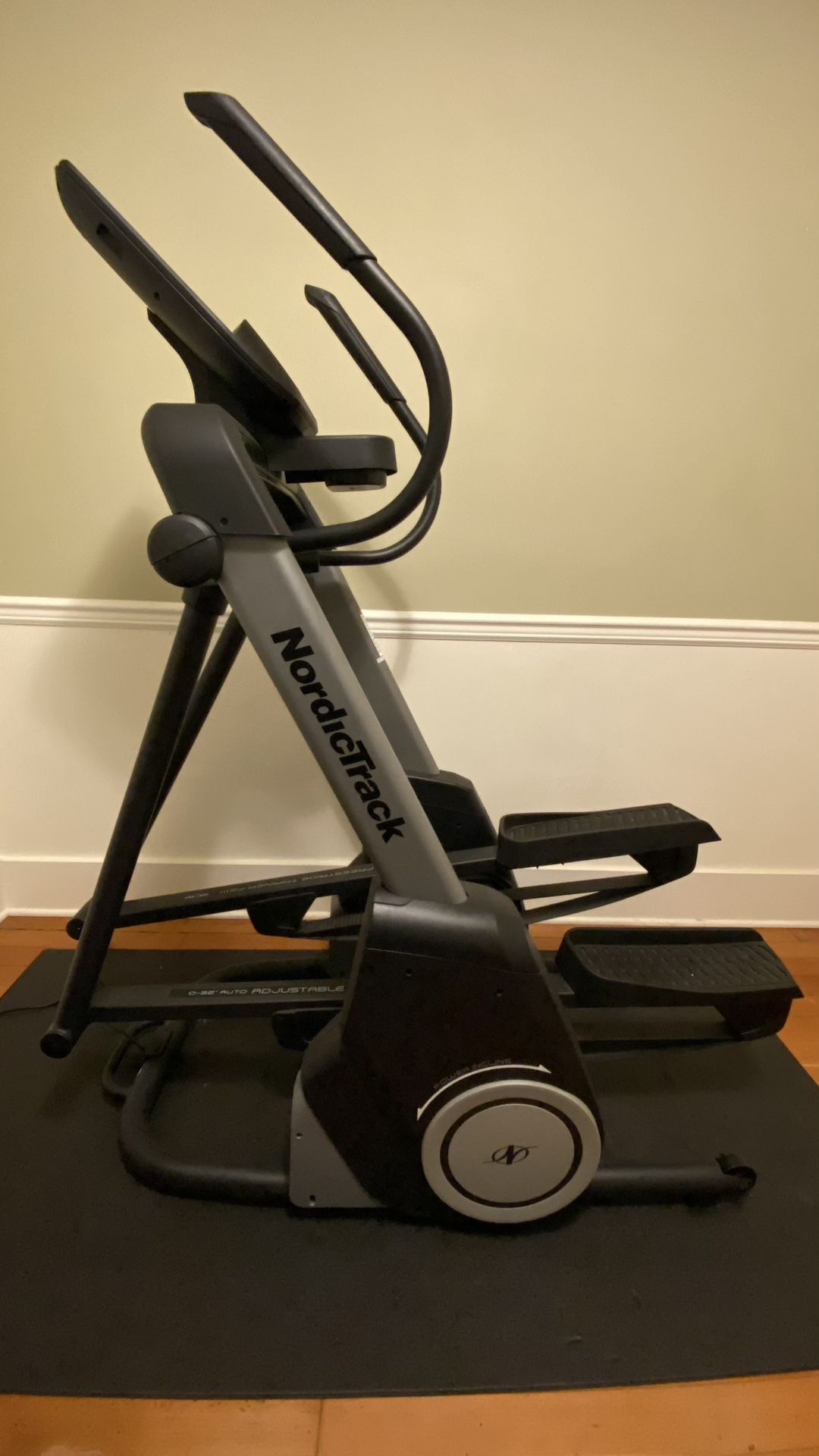 3-in-1 Elliptical, Treadmill, Stepper w/HD Touchscreen and workouts