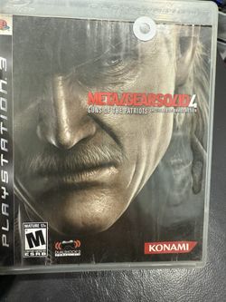 Metal Gear Solid 4 For PS3