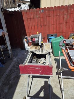 Chicago Tile Saw Wet Saw
