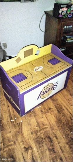 LA Lakers Toy Storage