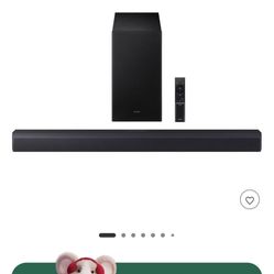 Samsung Soundbar With Subwoofer $125 Obo Practically New. 