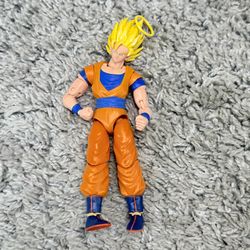 Super Saiyan 2 Goku Action Figure 20 Point Articulation Dragon Ball Stars Toy