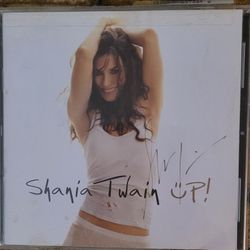 Autographed Shania Twain.  2 CD set   "UP",  (Marked Down from $50)