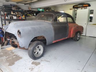 1951 Chevy Style line Coupe Gasser
