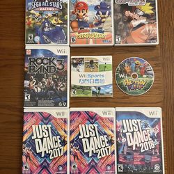 Nintendo Wii games - prices vary