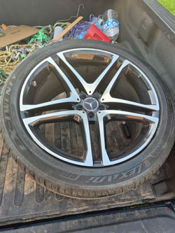 22 inch benz wheel /tire