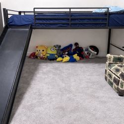 Loft Bed with Slide – Great for Kids – Space Saving