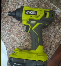 Ryobi impact and battery
