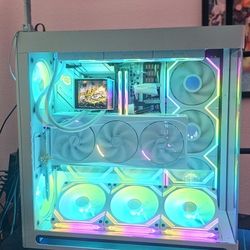 PC All-White Prebuilt Gigabyte MASTER ICE RTX 5090 32GB VRAM + Ryzen 9 9950x3D + 64GB RAM DDR5 + 4TB NVMe