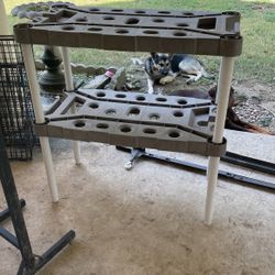Two tiered Plastic Table 