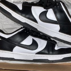 Air Nike Dunks (Black And White)
