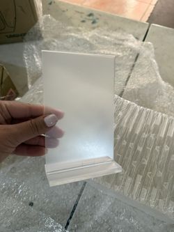 4x6 Clear Acrylic Table Signs