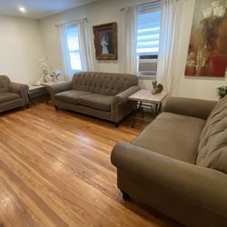 Sofa, Love Seat & Chair (set)