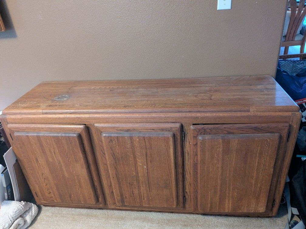 Solid Wood Cabinet - Free