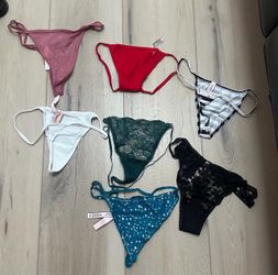 Victorias Secret Thongs Size L