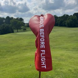 Remove Before Flight Driver Headcover