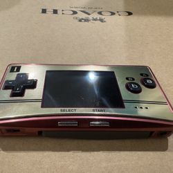 Nintendo GameBoy Micro Console Famicom Color w Game 20th Anniversary Edition