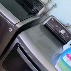 LG Front Load Washer and Dryer Set