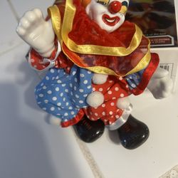 Vintage Porcelain Art Clown 