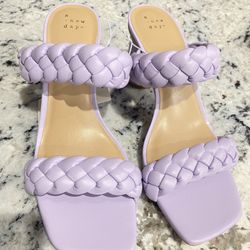 NEW Lavender Sandals 