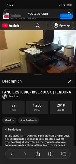Stand Up Desk Riser with Anti-Fatigue Supportive Standing Mat (Black)