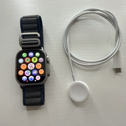 Apple Watch Ultra 2 49mm Titanium GPS + Cellular UNLOCKED Excellent Condition – Battery 100%
