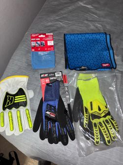 Work gloves/cooling protective cut resistant sleeves/cool towel
