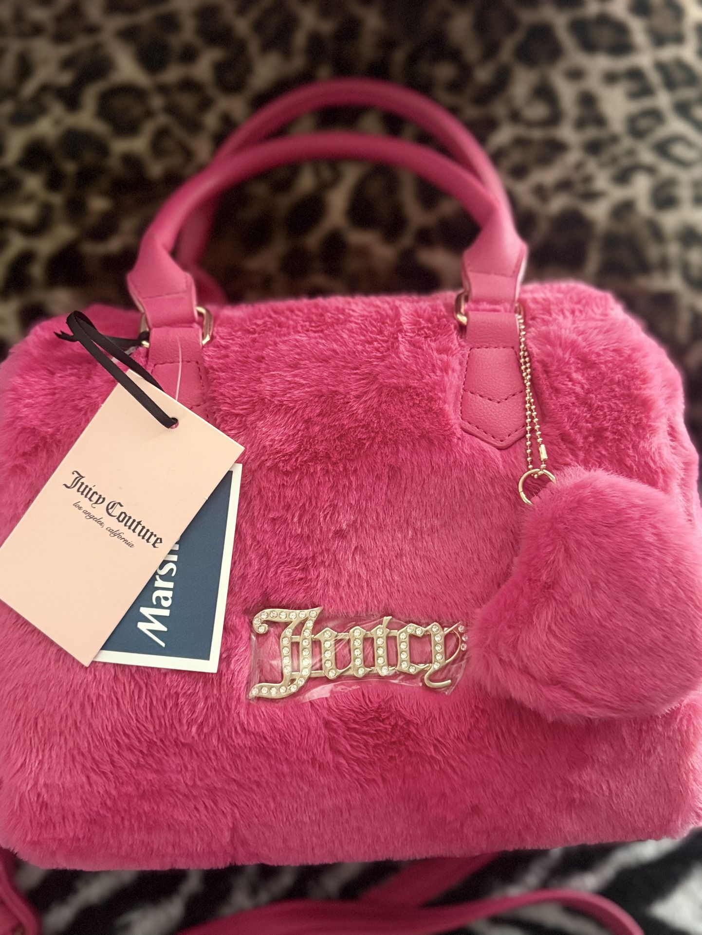 Juicy Couture Purse (Hot Pink)