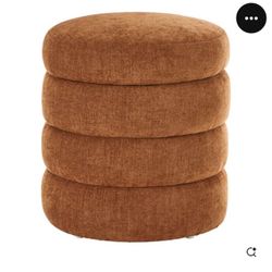 Memphis Rust Storage Ottoman | Adairs