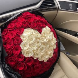 Bouquet Of 100 Roses 🌹 