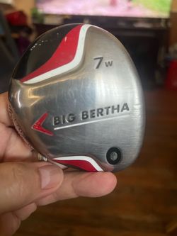 Callaway big Bertha 7 wood light flex or closed to regular flex. Price is firm.
