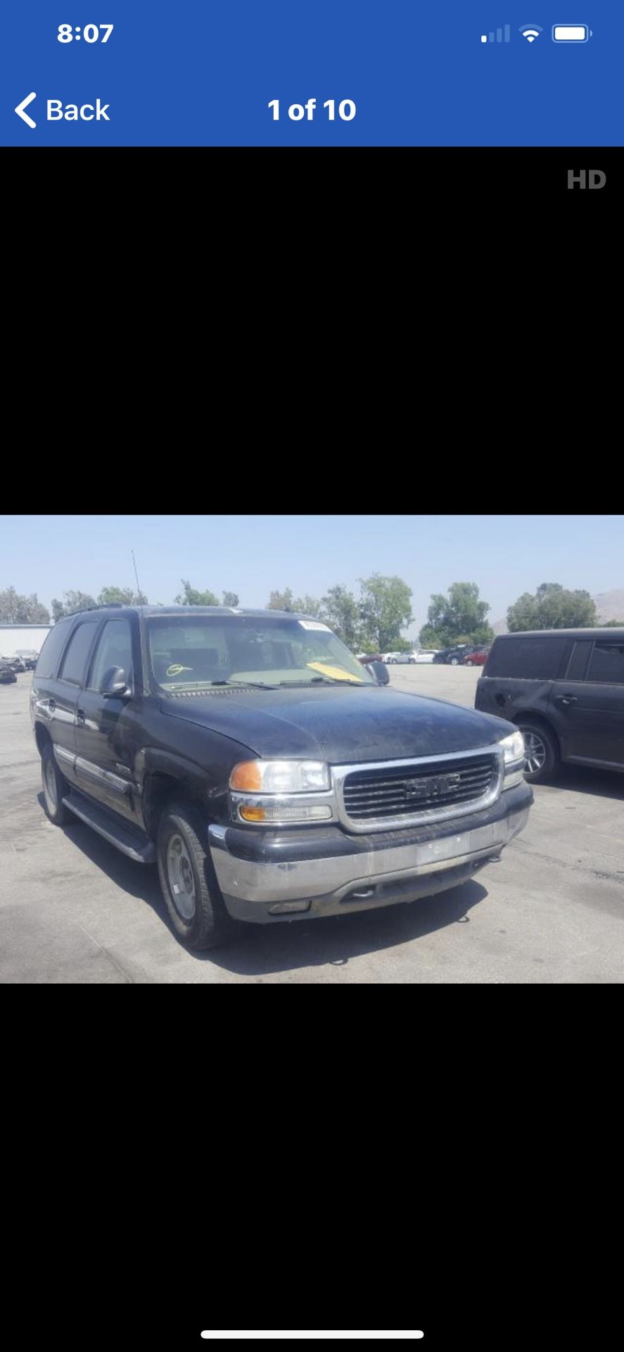 2005 GMC Yukon 5.3 2wd parts